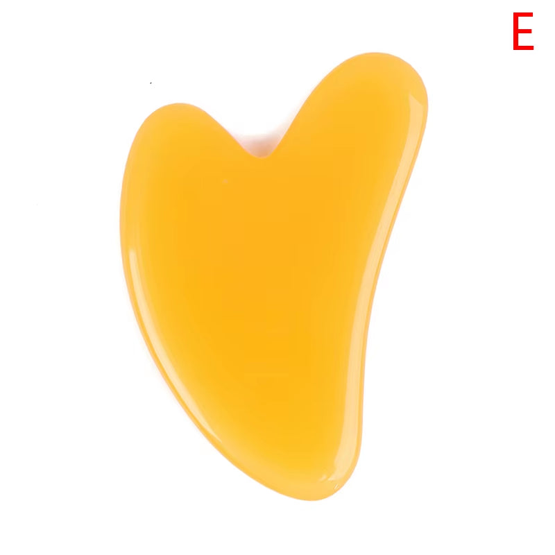 Beautiful Massage Beeswax Guasha Scraping Massage Scraper Face Massager Acupuncture Gua Sha Eye Face Board SPA Massage Tools