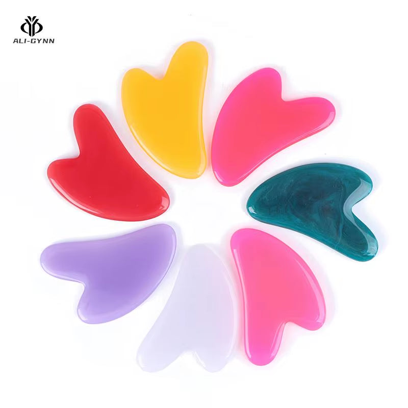 Beautiful Massage Beeswax Guasha Scraping Massage Scraper Face Massager Acupuncture Gua Sha Eye Face Board SPA Massage Tools